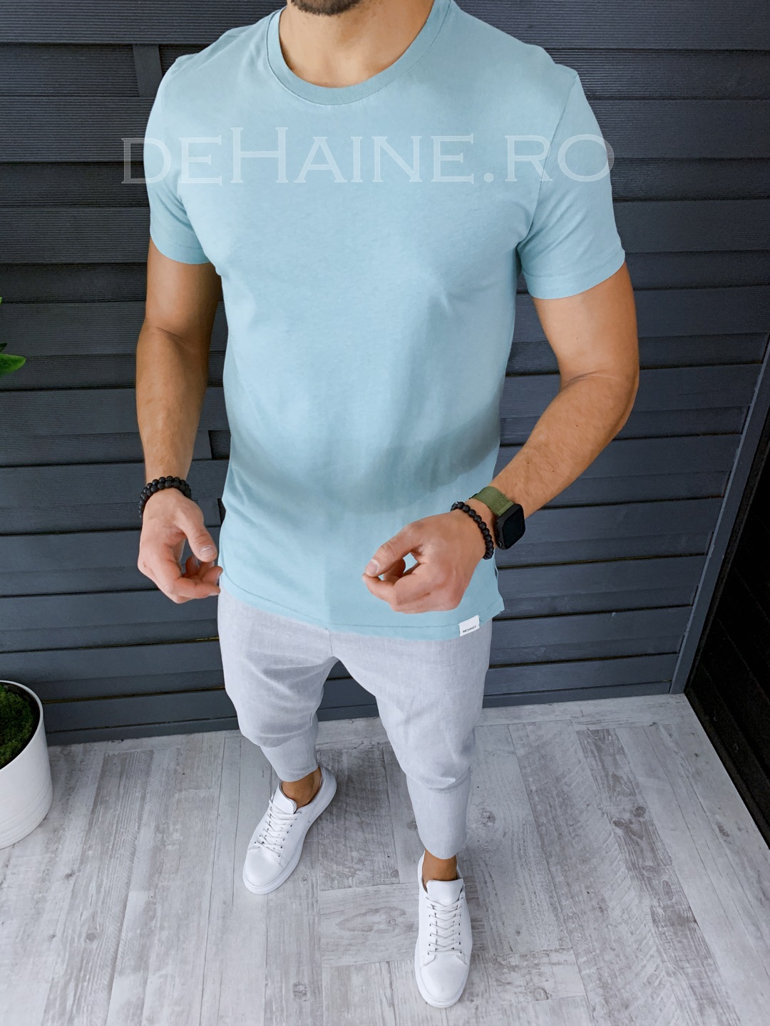 Tricou barbati vernil slim fit zr m1181 p1-2
